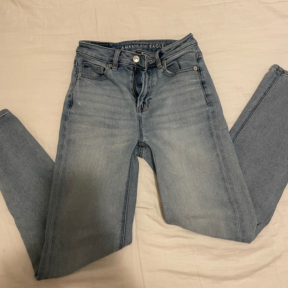 American eagle mom stretch jeans